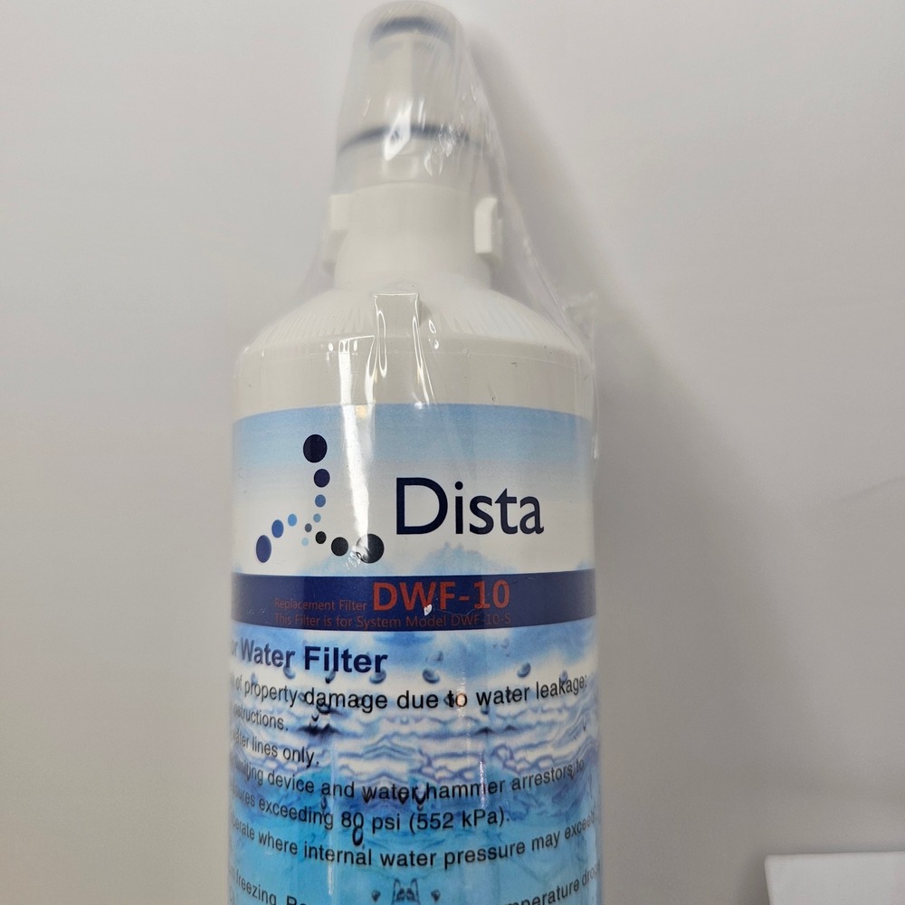 Dista DWF-10 Refrigerator Water Filter Replacement NSF Certified White - Picture 3 of 4